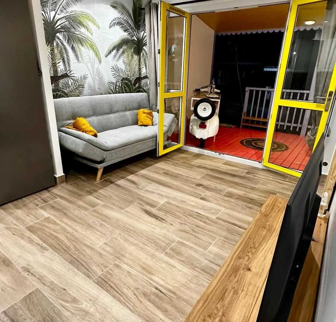 בוויאנט Ti Kaz Coco Jungle Jacuzzi & Vue Mer דירה